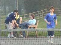 Kids playing