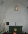 Inside one of the chapels