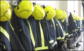 Firemen coats