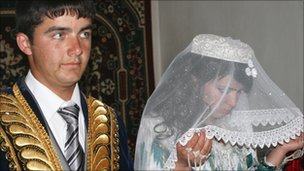 Bride and groom