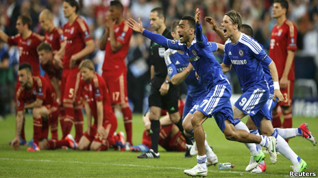 Chelsea celebra