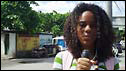 Citizen journalist Mayra Avellar 