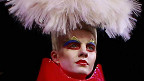 Funky hair style