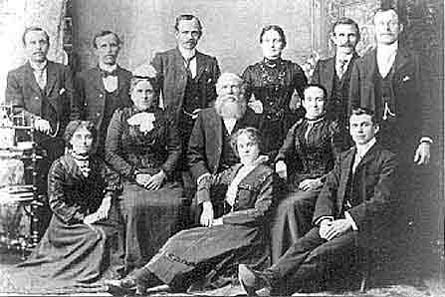 The Evans family