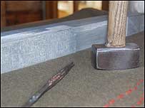 Sceptre and tools
