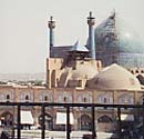 The town of Isfahan in Iran