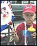 Child with flag.