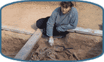 Eduardo leads a team of archeologists, with two anthropologists from the University of Burgos, about 50 miles from Aranda.