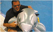 Scott and the dolphin