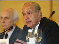 O ministro da economia da Argentina, Roberto Lavagna
