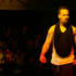 Redman leaves the stage after shutting it down.