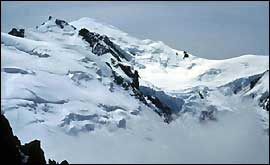 Snow-covered Alps
