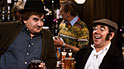 As characters Sid and George