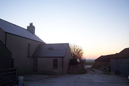 Frosty sunset