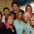 The care home staff get cosy with Greg. Hearts of gold every one!
