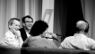 Frank Skinner, John Gordillo, Shappi Khorsandi and Fred.