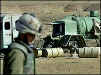 Irak'ta bir asker