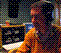 Malachy in the BBC Studio