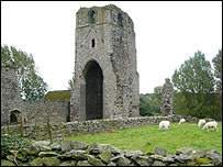 Ulverscroft Priory tower