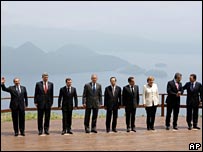 G8 leaders