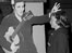 Elvis fan meets cut-out