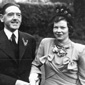 Lowell's parents wedding day. Bill and Robin, circa 1947