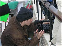 Filming Santa Cruz