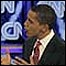 Debate entre Hillary Clinton e Barack Obama em 15 de novembro, em Las Vegas