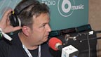 Gideon Coe broadcasting for 6 Music