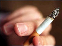 Cigarette end