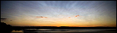 Volcanic sunset as seen from Slimbridge