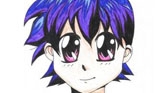 Manga Boy - Blue