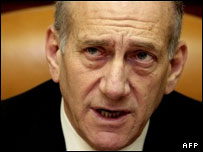 Ehud Olmert, primeiro-ministro de Israel