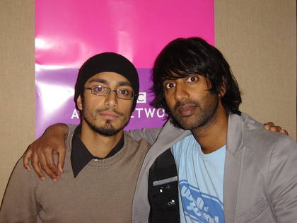 Nihal with Riz MC