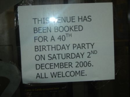 Party invite