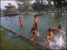 boys playing