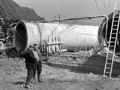 Pibellau dur Penstock.