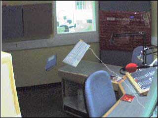 Things floating in the studio