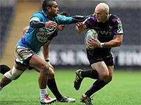 Gweilch v Toulon