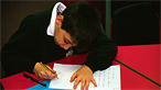 Boy at school