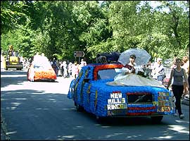 Colourful cars