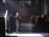 The Spell filmed in Leeds Parish Church