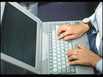 Woman on laptop