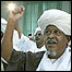 يکی از علمای سودان در سخنرانی احمدی نژاد - عکس از ايسنا