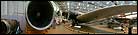 Click to see our second view of the Transport & Training aircraft hangar at the RAF Museum, Cosford