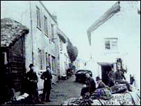 Hallsands village