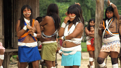 The Marubo women