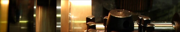 A lathe at SPP Pumps, Coleford, Glos