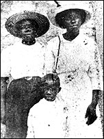 Enslaved Africans brought over from Barbados 