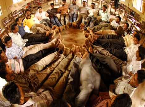 Circle of feet